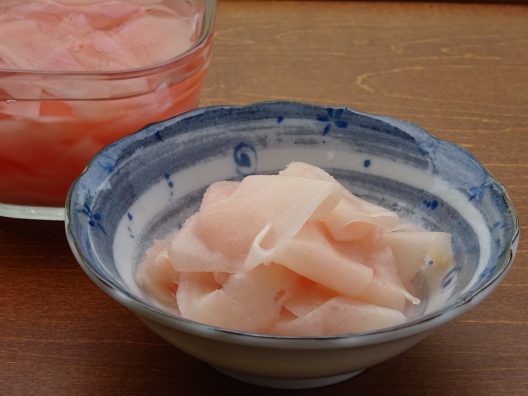 新しょうがのレンジで甘酢漬けのサムネイル