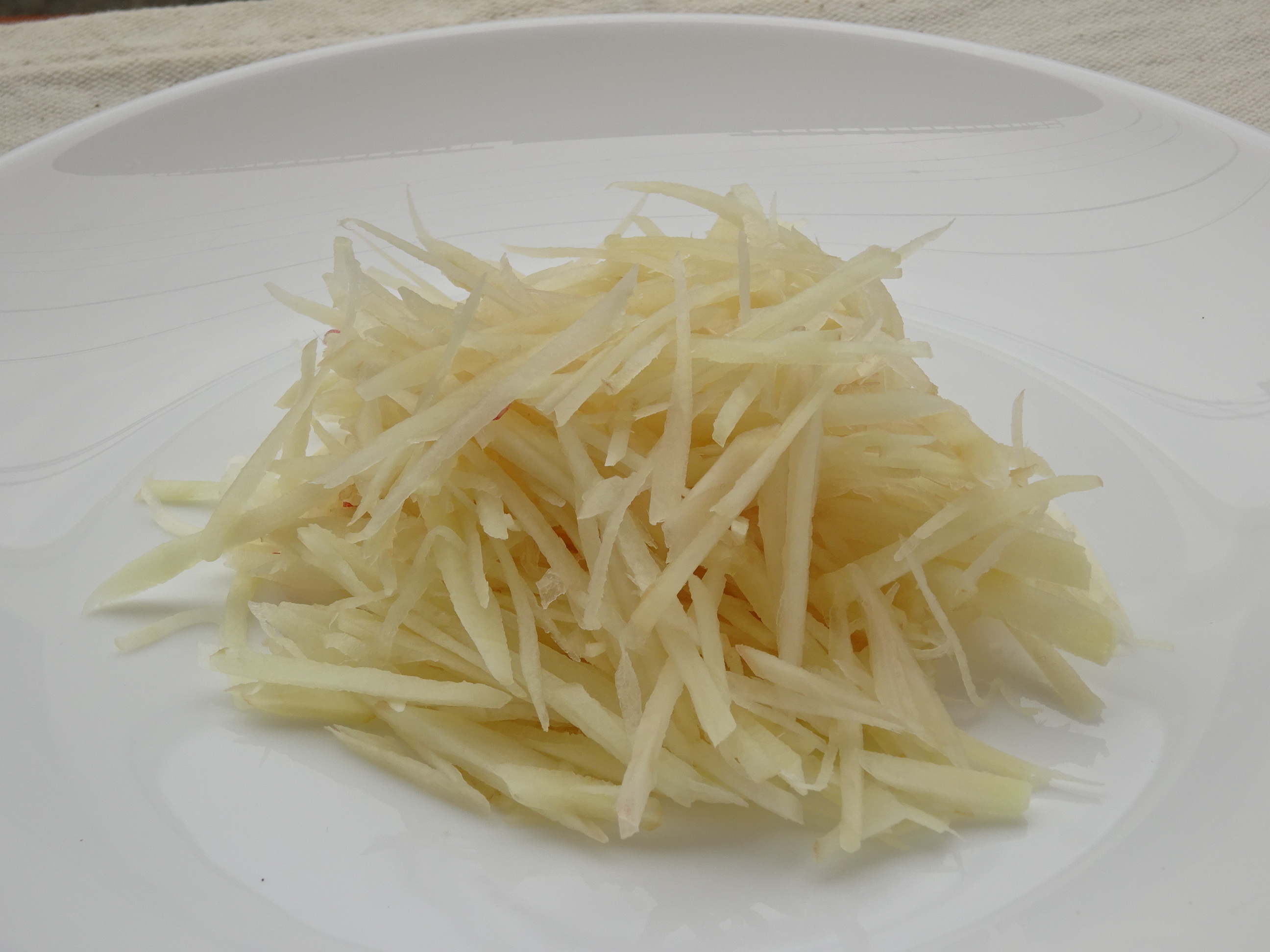 新しょうがのごま油和え